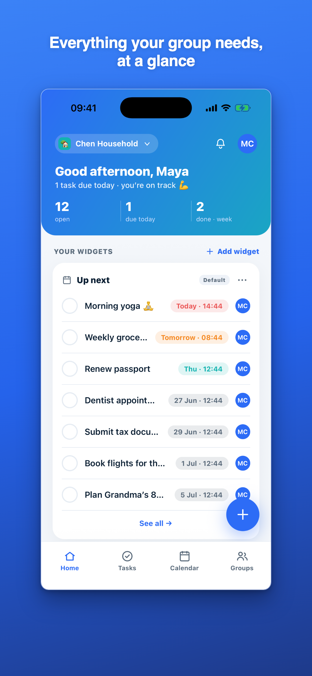 JoinForce on a phone